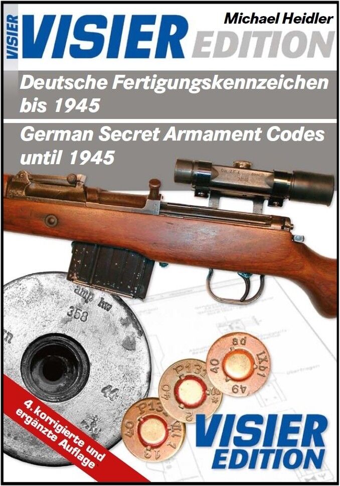 New Book: German Secret Armament Codes Until 1945 !! Free Shipping !!