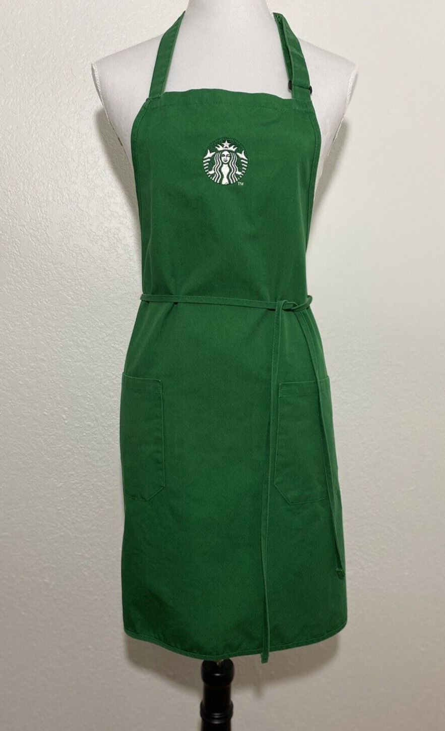 Starbucks Coffee Green Barista Uniform Apron Logo